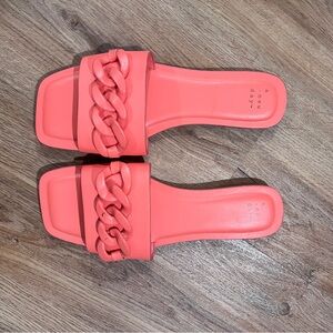 a new day Coral Chain Sandals